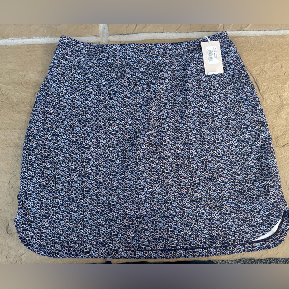 Peter Milar Maniac pattern golf skort